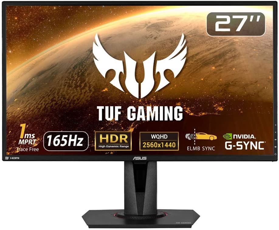 144Hz&WQHD対応のゲーミングモニターASUS「TUF Gaming VG27AQ」の画像